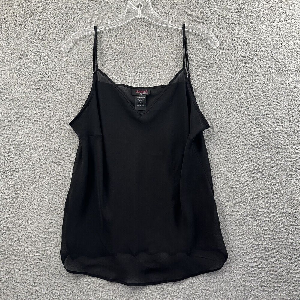 Y2K Clothing Co by Notations Sheer Cami Tank Top Blouse Fairy‎ Grunge Women's L